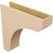 Ekena Millwork 8"W x 32"D x 32"H Thin Legacy Rough Cedar Woodgrain TimberThane Corbel, Primed Tan CORUR08X32X32LGYRCPR - alternate 6